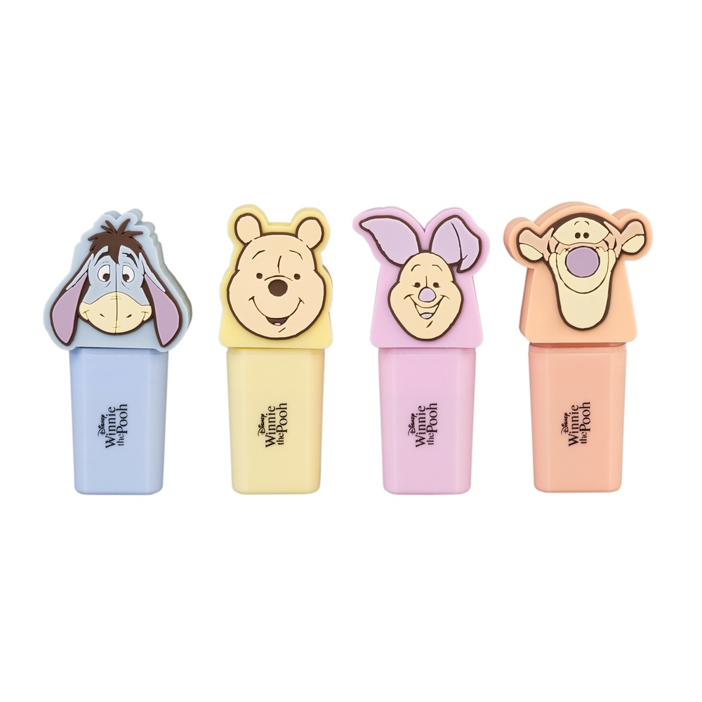 Grupo Erik Disney Winnie The Pooh - Set Of 4 Topper Highlighter - Multicolours